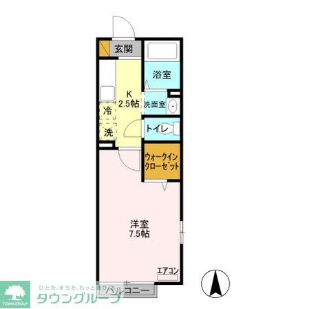 レーベンハイム氷川の物件間取画像